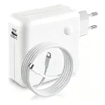 96W Super Fast USB C Charger, Compatible with Mac Book Air M3 M2 M1, Mac Book Pro 16,15,14,13 Inch 2024 2023 2022 2021, iPad Pro 12.9,11 Inch with All USB C Devices