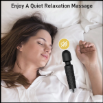[Hot Item] AV Vibrator Wand 20 Vibration Modes 8 Speeds USB Rechargeable Waterproof Quiet for Women's G-Spot Clitoral Massage